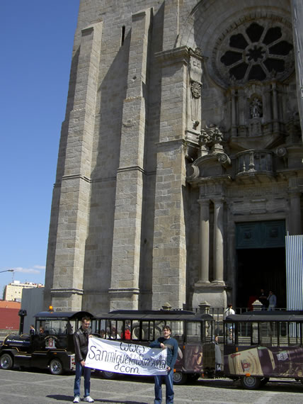 LA WEB EN LA CATEDRAL DE OPORTO