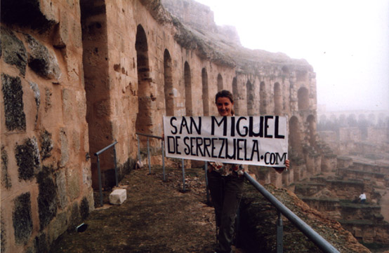 LA WEB EN EL JEM (ANFITEATRO ROMANO)